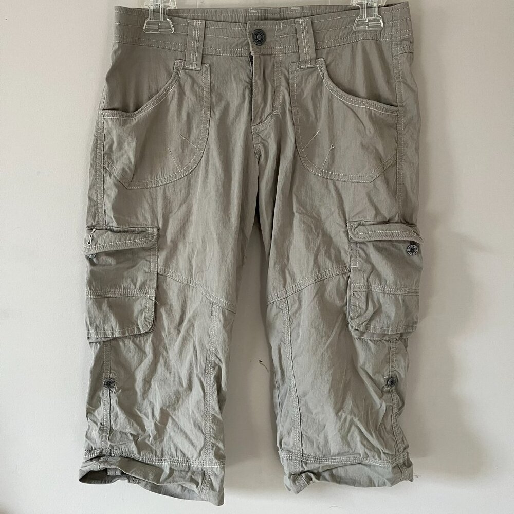 KUHL BORN IN THE MOUNTAINS LONG Bermuda SHORTS size: 4 Convertible